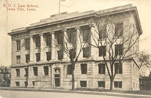 Cartolina c1910 - State University of Iowa Law School - Iowa City, Iowa ~ #-7783 - Foto 1 di 12