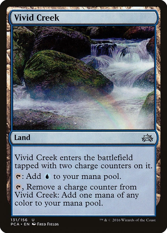 MTG Vivid Creek  - Planechase Anthology #131 - Image 1 of 1