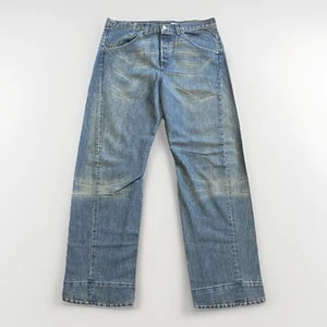Levis 007 Engineered Jeans 33x32 ** Button Fly BAGGY blau gemischte Taschen USA Vintage - Bild 1 von 16
