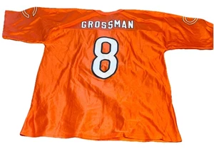 NFL Team Apparel Unisex Erwachsene Orange Chicago Bears No 8 Grossman Gr. L/G/G - Bild 1 von 8