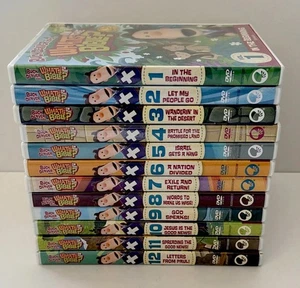 Buck Denver Asks What's In The Bible? DVD Set Volumes 1-12 Lot Christian Kids - Foto 1 di 6