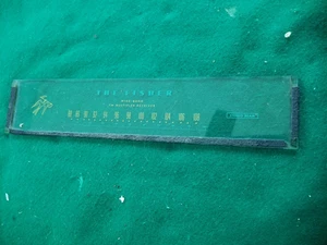 Receptor de tubo estéreo Fisher 400 FM de colección ESFERA PLACA DE VIDRIO - Imagen 1 de 2