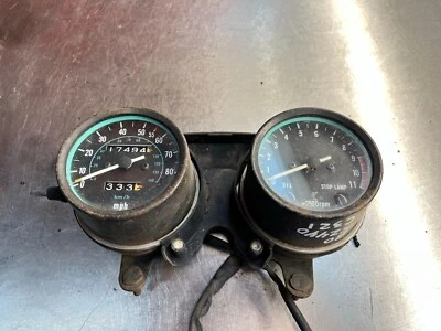 1980 Kawasaki KZ440 Gauge Cluster Speedometer Odometer Speedo OEM C321 Foto 1 de 4
