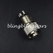 Dental 4 to 2 Hole High Fast Speed Handpiece Tubing Adapter Changer Connector   