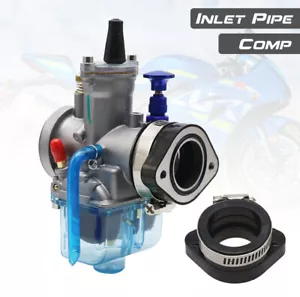 Motorcycle Carburetor Adapter Fit for MIKUNI VM24 21/24/26/28/30mm TM28 Carb - Picture 1 of 8