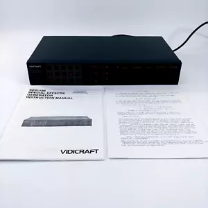 Vintage Vidicraft SEG-200 Video Special Effects Generator w/ Manual - Tested - Picture 1 of 19