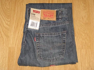 Levi's 550 Boys Relaxed Fit Jeans Dirty Fade Size 14 Regular 27 x 27 - Picture 1 of 5