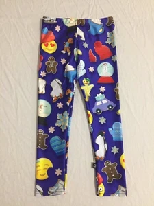 Terez Holiday Cookies Cropped Leggings Little Girl's/Kids Size XL New! NWOT! - Picture 1 of 12