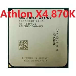 AMD Athlon X4 870K Socket FM2+ CPU Processor 3.9GHz Quad Core 95W AD870KXBI44JC - Picture 1 of 2
