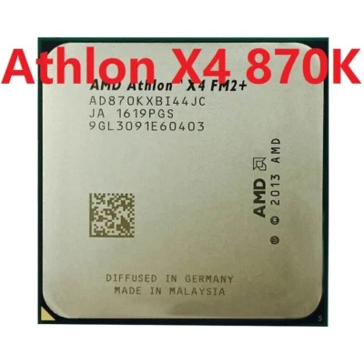 AMD Athlon X4 870K Socket FM2+ CPU Processor 3.9GHz Quad Core 95W AD870KXBI44JC - Image 1 of 2