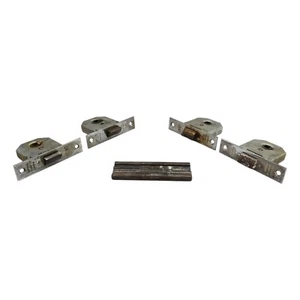 4x Union Parkes Willenhall Vintage Lock Latches 9.5" + Bars – Metal Hardware - Picture 1 of 8