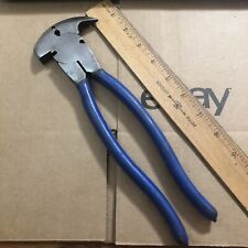 Fence Pliers 10" Inch Multi Purpose Wire Cutter Fencing Hammer Tool !