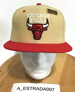 New Era Chicago Bulls 59Fifty Größe 7 3/8 Tage NBA taillierte Mütze zweifarbig 56 $ Einzelhandel - Bild 1 von 11