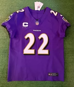 Authentic Derrick Henry Baltimore Ravens Nike Vapor Fuse Elite Trikot Gr. 44 / L - Bild 1 von 10