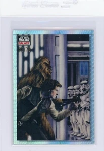 2023 Star Wars Galaxy Chrome Sneaking Around Danger Prism Refractor /75 #46 - Bild 1 von 3