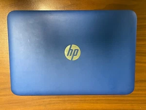 HP - Stream 11.6" Laptop - Intel Celeron - 2GB - 32GB - Blue 11-D001DX -READ! - Picture 1 of 1