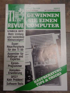 TI-99/4A -- TI REVUE - AUSGABE 6/85 - Bild 1 von 3