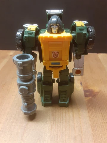 Transformers Titans Return Legends Brawn w/ weapons upgrade & Instructions Cover