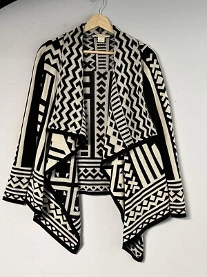 Cárdigan Suéter Staring at Stars para Mujer XS Marfil Azteca Frente Abierto Boho Western Foto 1 de 4
