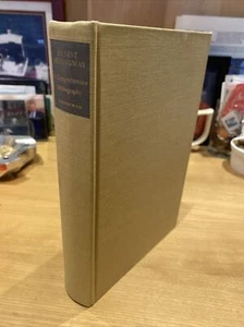 ERNEST HEMINGWAY: A COMPREHENSIVE BIBLIOGRAPHY 568 Pages (Out-of-Print) - Picture 1 of 8