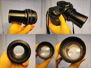 Benoist Berthiot GC 100mm f1.8 Cinestar Projection lens + Adapter for Fuji GFX - Picture 1 of 16