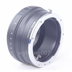 Adaptador Tilt Mamiya 645 M645 a montaje Nikon Z NZ Z5 Z6 Z7 Z9 Z50 Z6II Z7II - Imagen 1 de 1