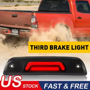 Fit For 1995-2017 Toyota Tacoma Smoke Lens LED Third 3rd Brake Light Tail Lamp - Picture 1 of 9