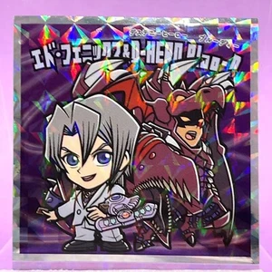 Yu-Gi-Oh! Oblate Sticker Seal Edo Phoenix & D-HERO Bloo-D No.06 Holo YuGiOh b - Bild 1 von 4
