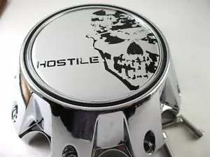 HOSTILE/ H 8 LUG 7" w/ screws CUSTOM WHEEL CENTER CAP* #8803C (FOR 1 CAP) - Picture 1 of 9
