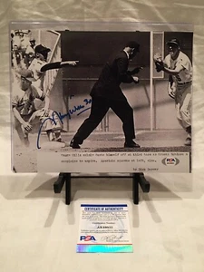 MAURY WILLS Signed 8x10 Picture Photo PSA COA Los Angeles Dodgers Autographed - Picture 1 of 1