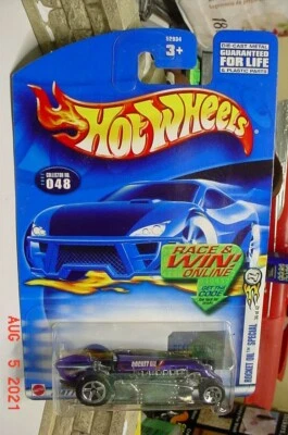 Hot Wheels Rocket Oil Special Purple Met C5S 2002 048 1/64 - Image 1 of 3