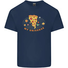 My Pizza Univers Nourriture Drôle Régime Homme Coton T-Shirt