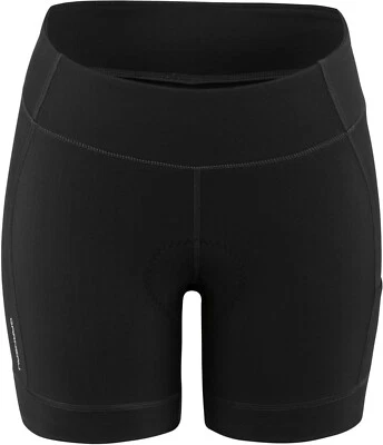Louis Garneau Women's Fit Sensor 5.5 Cycling Shorts 2 Medium Black 1050012 - Image 1 of 4