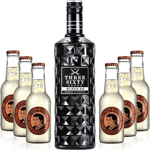 Three Sixty Moscow Mule Set - Three Sixty Black 42 Vodka 0,7l 700ml (42% Vol) + - Bild 1 von 1