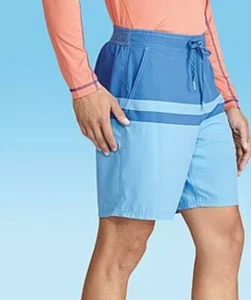IZOD Mens Quick Dry Swim Trunks With 8.5" Inseam3XB - Picture 1 of 6