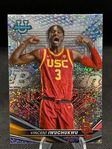 2022-23 Bowman University Best - #93 Speckle Refractor Vincent Iwuchukwu (RC) - Picture 1 of 2