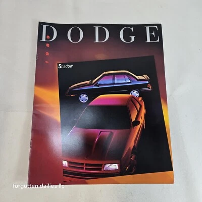 Dodge Shadow 1989 concesionario folleto ES Turbo  Foto 1 de 4