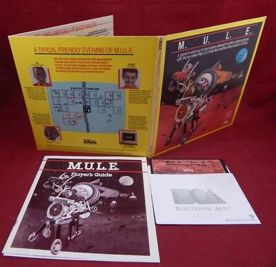 C64: M.U.L.E. - Electronic Arts 1983 mit OVP - Bild 1 von 2