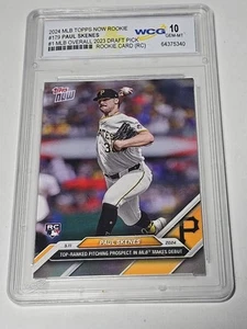2024 TOPPS NOW #179 PAUL SKENES WCG 10 - Picture 1 of 2