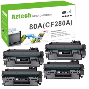 Compatible Toner Cartridge Replacement for HP 80A CF280A 80X CF280X Pro 400 M... - Picture 1 of 8