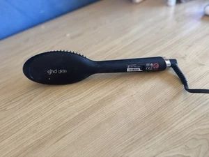 ghd Glide Hot Brush Ionic Hair Straightening Brush - Black - Picture 1 of 2
