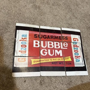 Rompecabezas Wacky Packages 1973 segunda serie lista de verificación Gadzooka ver estado - Imagen 1 de 4