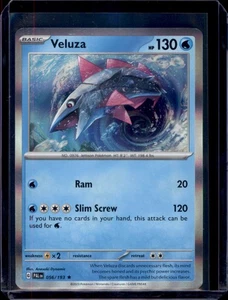 Veluza SV02: Paldea Evolved Pokémon #056/193 Holo Rare NM+ - Picture 1 of 2