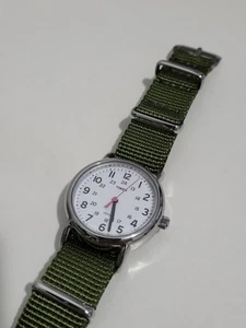 Timex Weekender Analog Watch 16mm w/ Black & Pink Straps - Picture 1 of 6