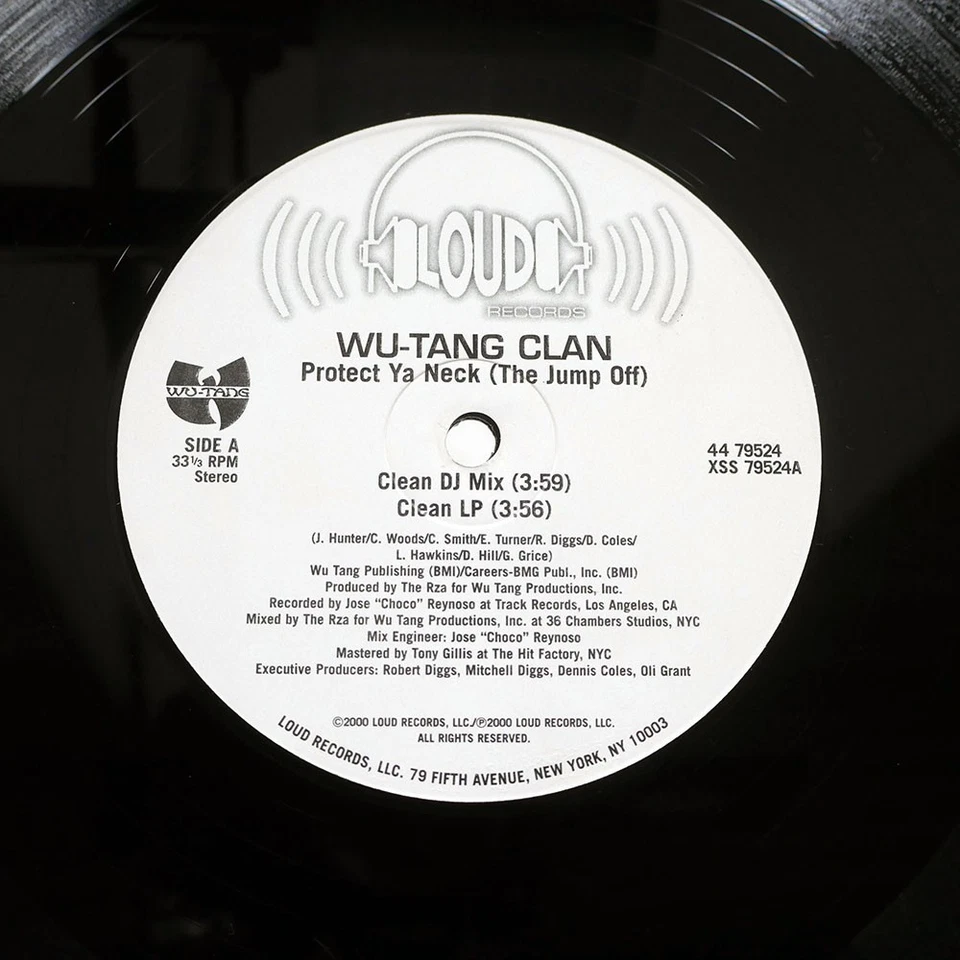 WU-TANG CLAN PROTECT YA NECK (THE JUMP OFF) LOUD 4479524 US VINYL 12 - Image 1 of 1