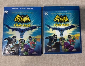 Batman Vs. Two-Face Blu-ray NEW SEALED W/William Shatner, Adam West & Burt Ward - Picture 1 of 2