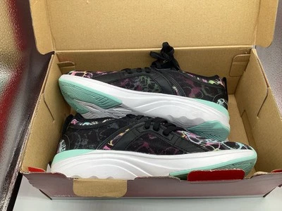 Puma Softride Sophia Lace Up Youth Girls Black Sneakers Casual Shoes 37784701 - Image 1 of 4