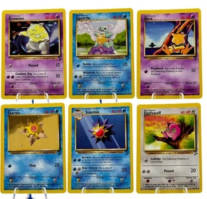 1999 Pokémon Base Set 2 — NEVER PLAYED Vintage WOTC Commons Non Holo - Picture 1 of 13