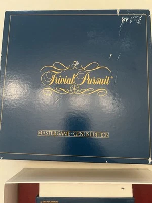 1981 Trivial Pursuit Master Game Genius Edition No. 7 Selchow & Righter VTG - Image 1 of 4