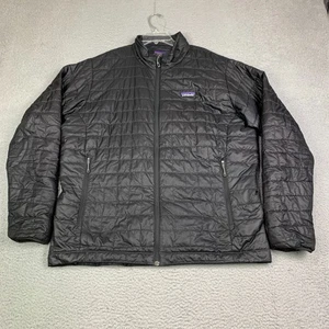 Patagonia Nano Puff Insulated Jacket Men’s Size XL Black 84212 *flaws - Picture 1 of 19